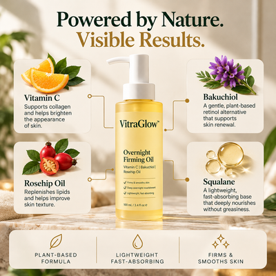 VitraGlow™ Overnight Firming Body Oil